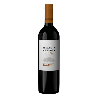 Vino Estancia Mendoza Merlot Malbec Botella 750 mL