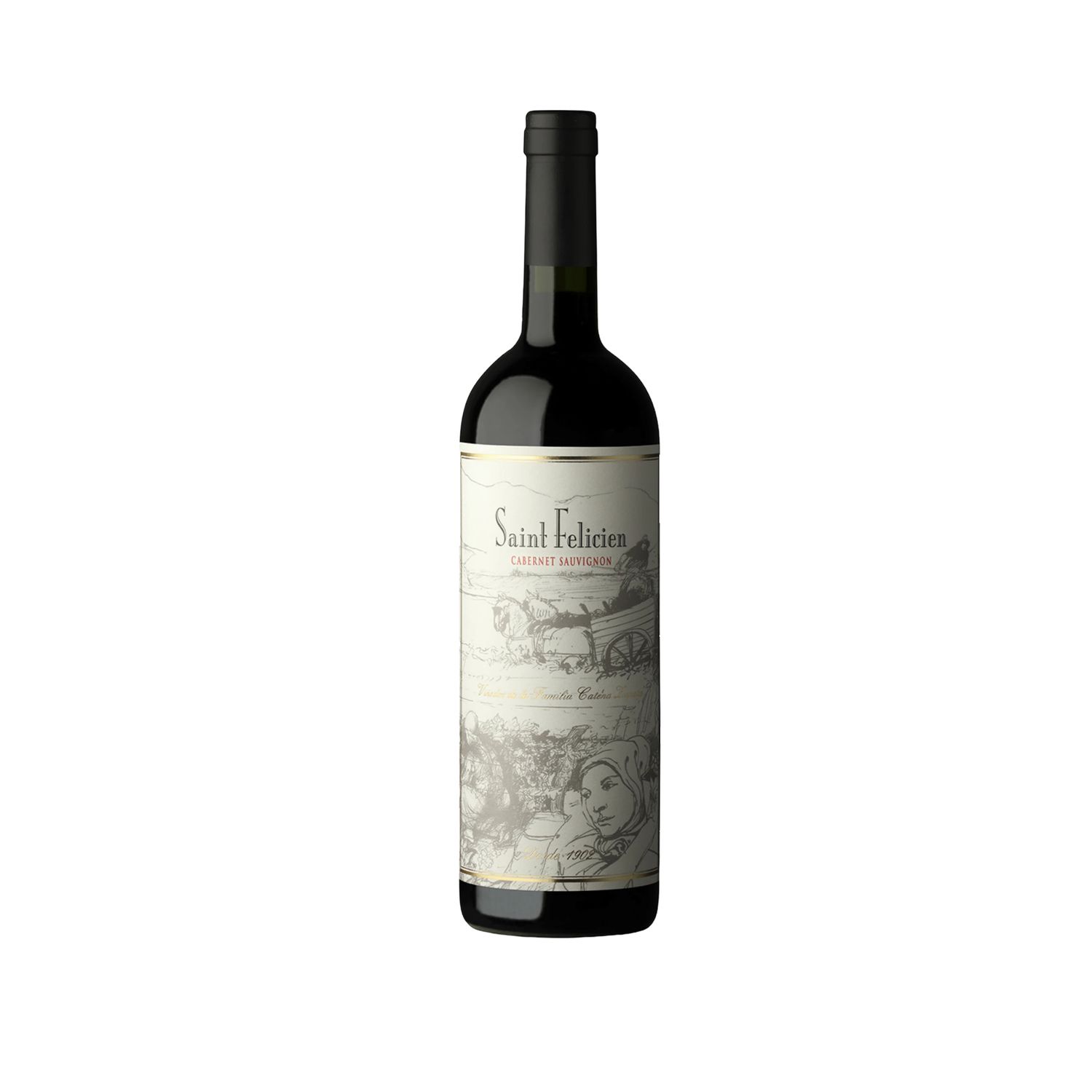 Vino Saint Felicien Cabernet Sauvignon Botella 750 mL