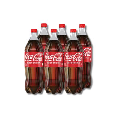 Refresco Coca Cola botella 1,5 Pack x 6