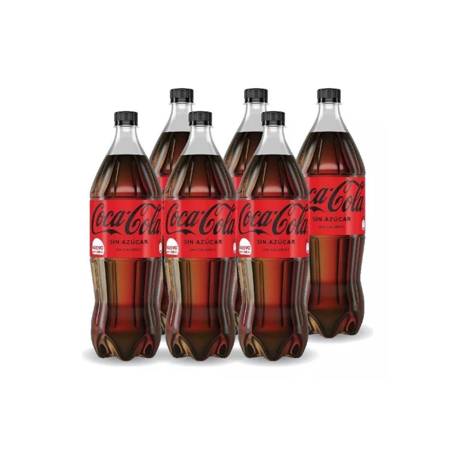Refresco Coca Cola Zero botella 1,5 Pack x 6