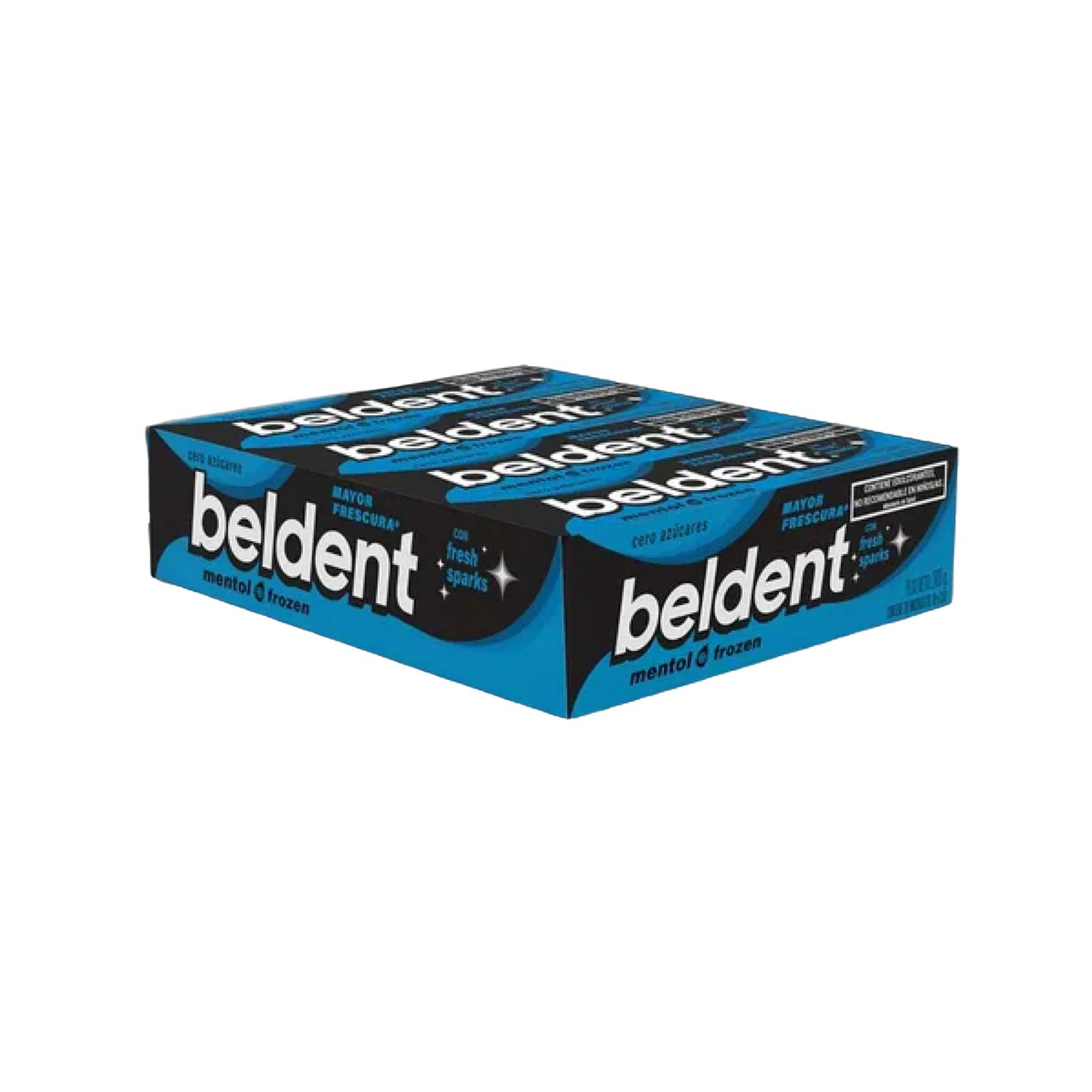 Chicle Belndent Mentol Frozen 10 grs pack x 20