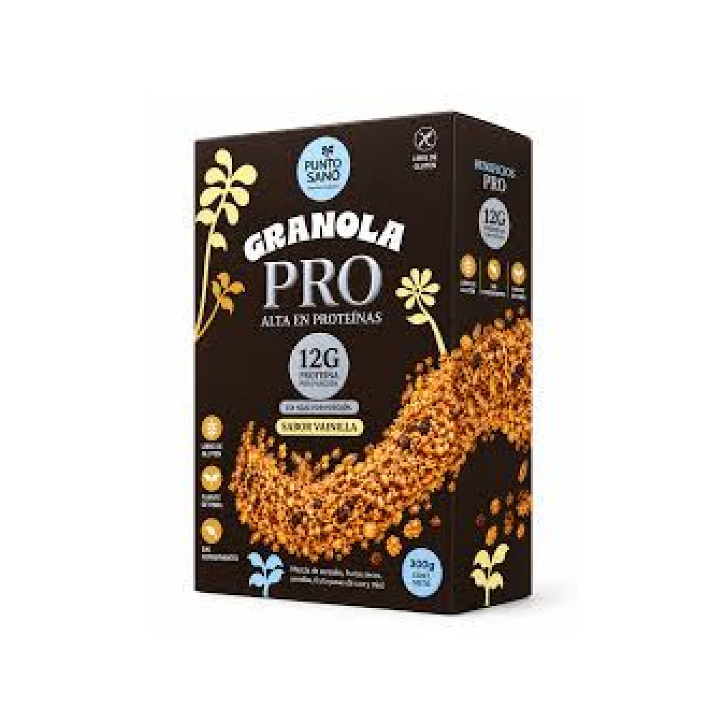 Granola Pro Alta en Proteina Punto Sano 300 grs