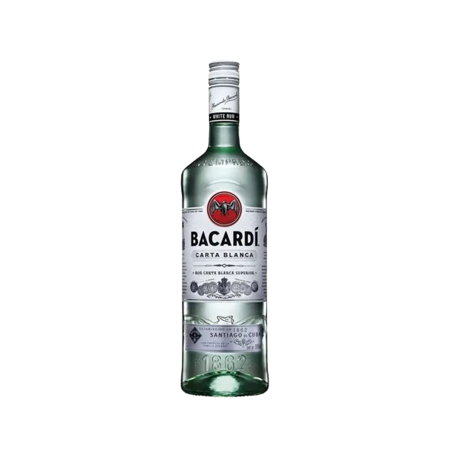 Ron Bacardi Carta Blanca 980 ml