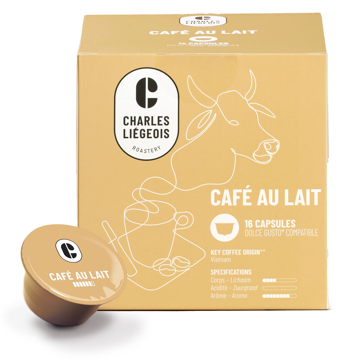 Café au Lait 16 caps Dolce Gusto®