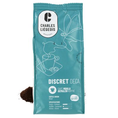 Discret decaffeinated ground 250g