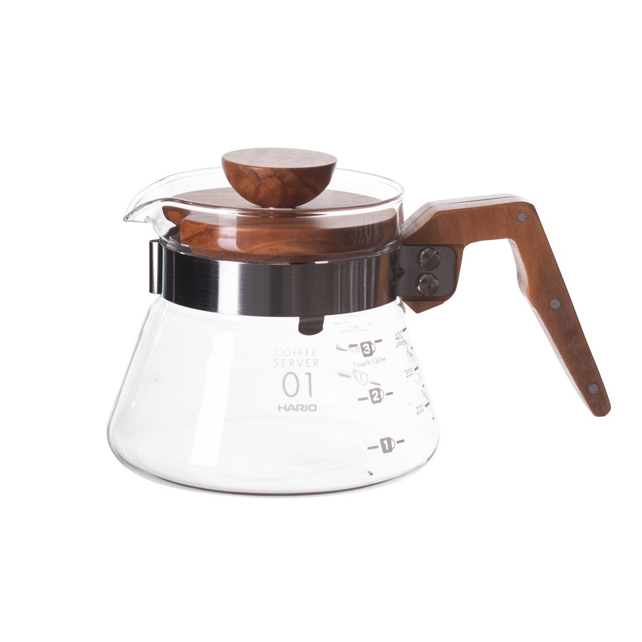 Hario® carafe verre-bois 300 ml 3 tasses