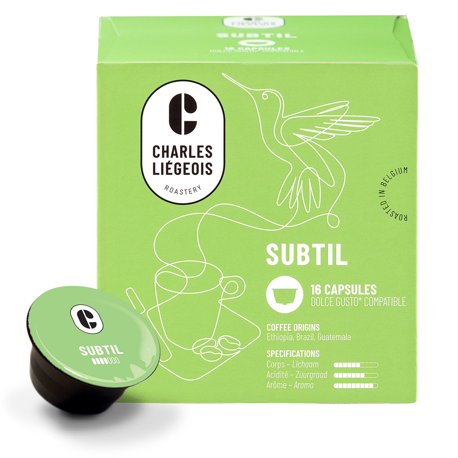 Subtil 16 caps Dolce Gusto®