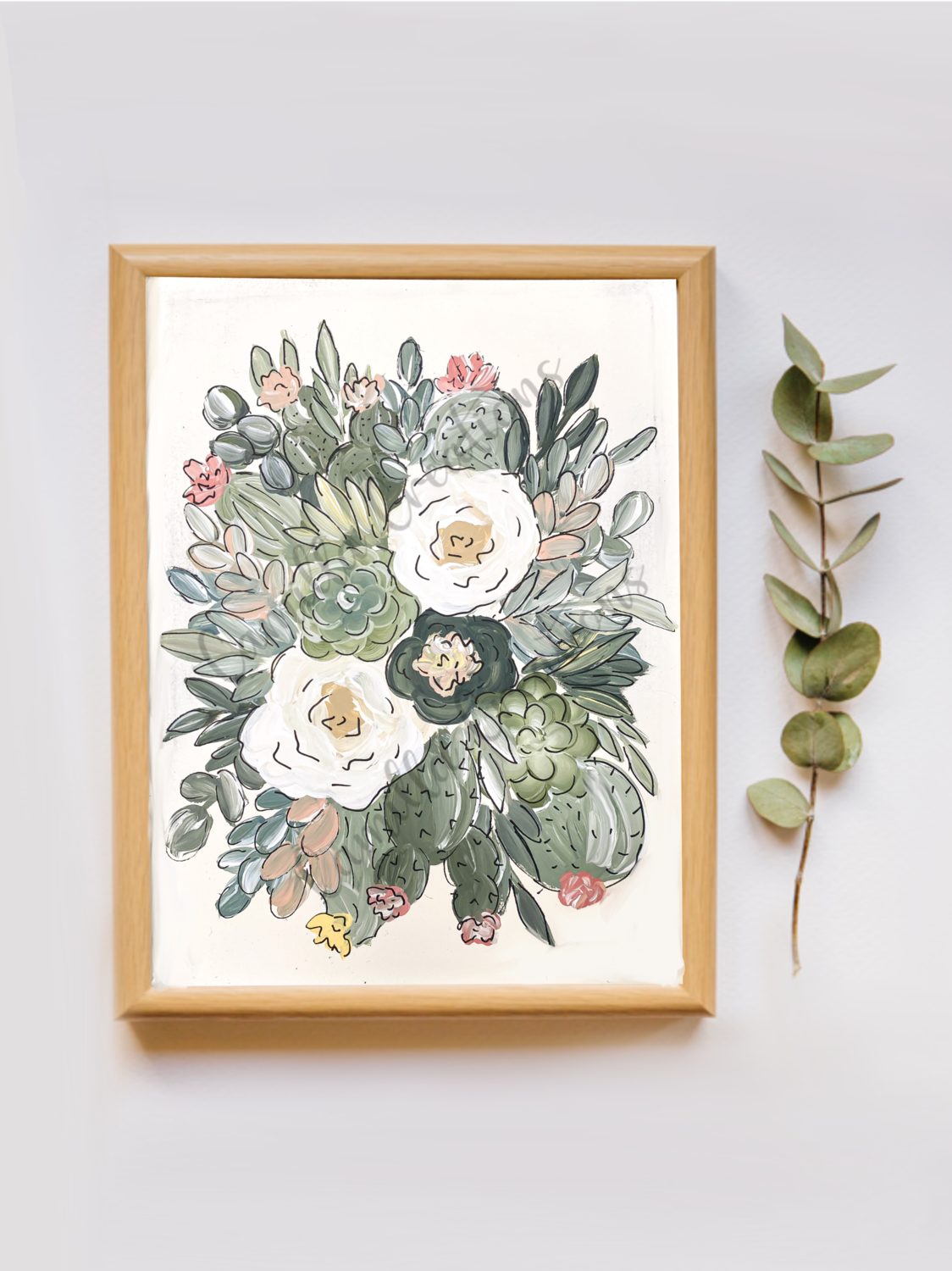 Succulent Dreams Print Succulent Dreams Print