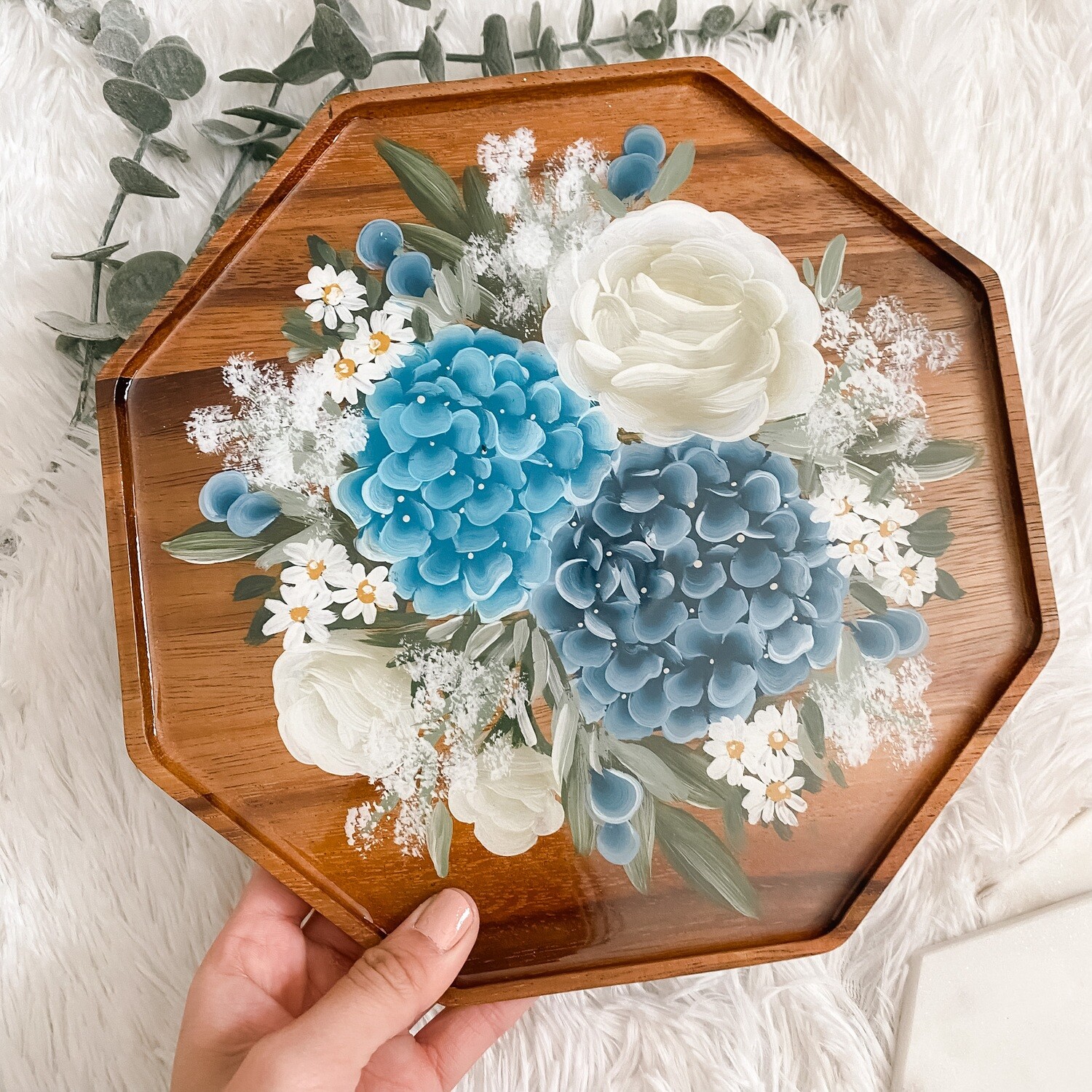 **CUSTOM BOUQUET** Octagon Tray **CUSTOM BOUQUET** Octagon Tray