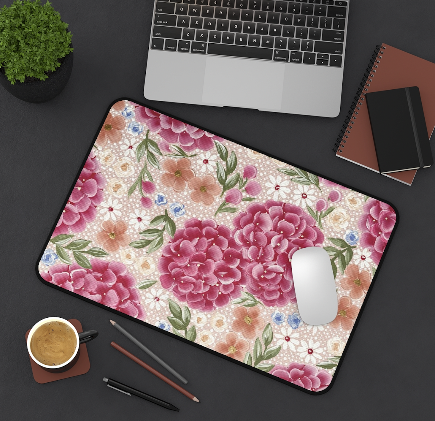 Pink Passion Nonslip Desk Mat (3 sizes)