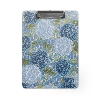 #19 CC Signature Blue Hydrangea Design Floral Clipboard