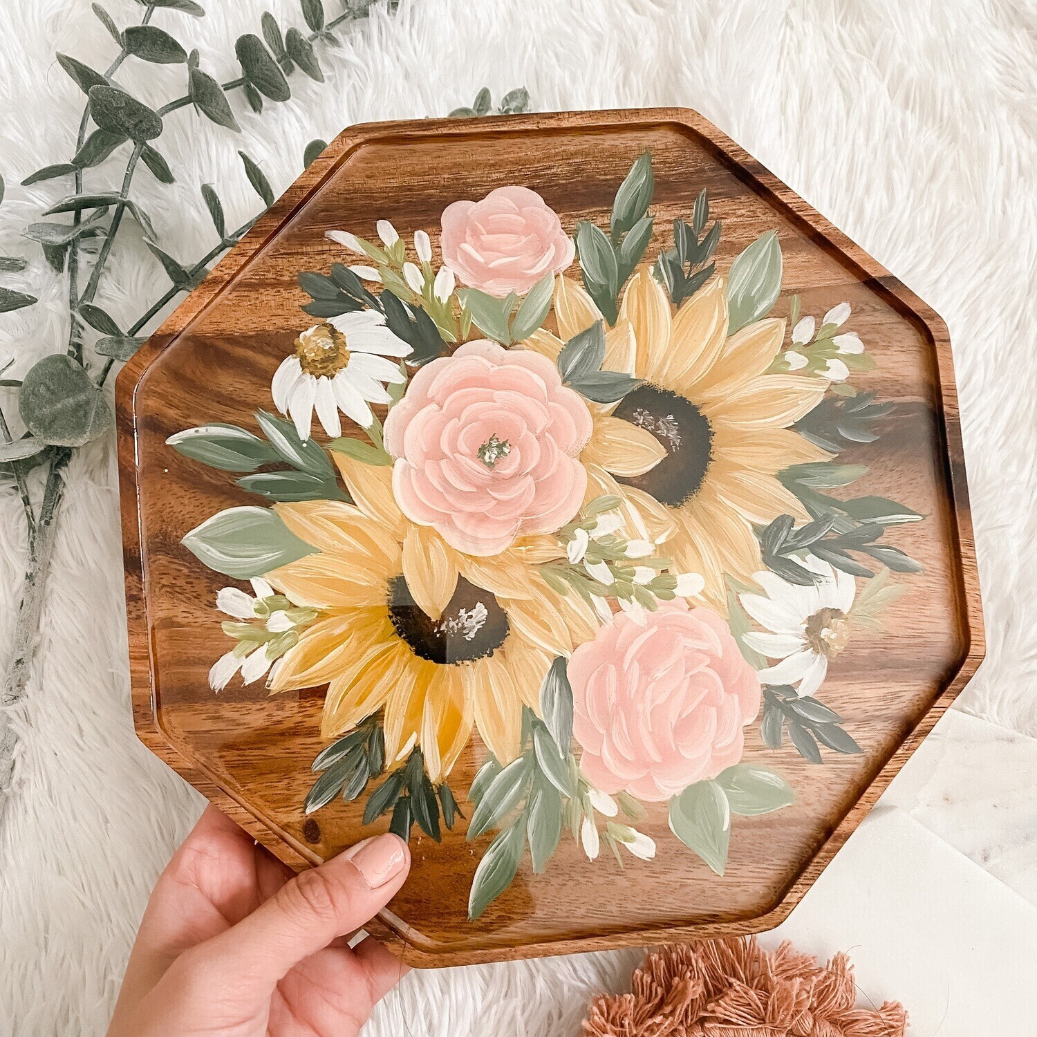 **ARTIST CHOICE BOUQUET** Octagon Tray