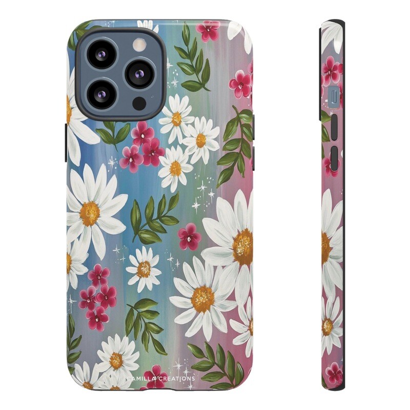 Twinkling Daisy Hard Phone Case