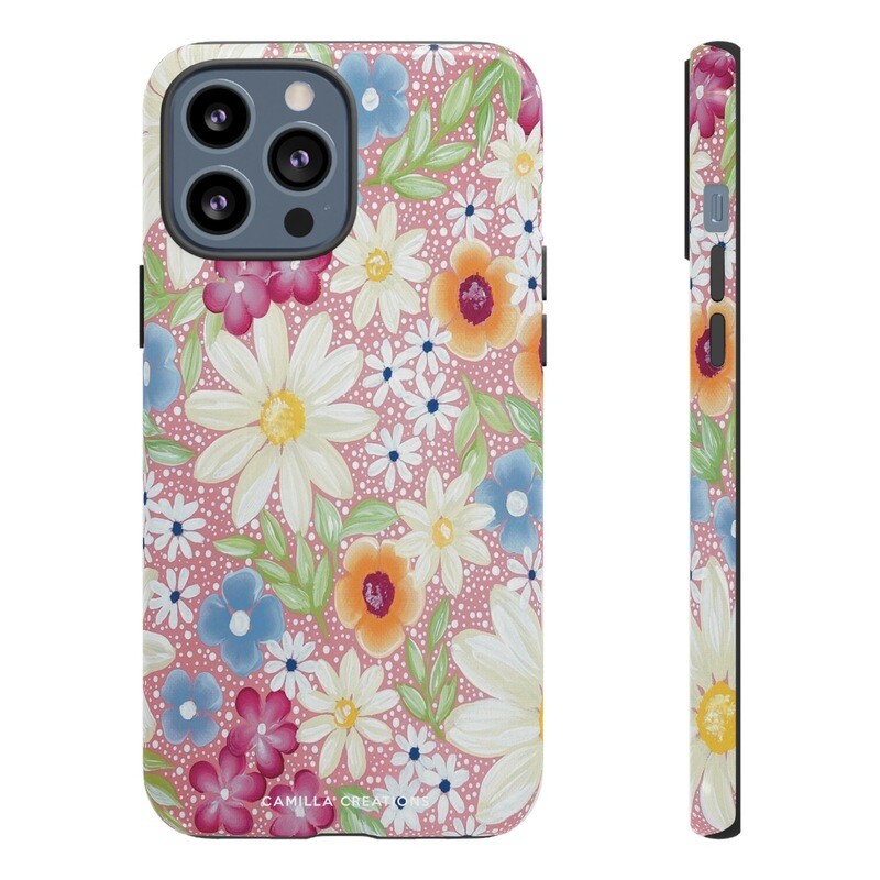 Pink Spring Hard Phone Case