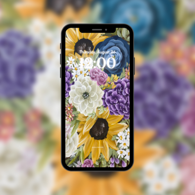 #9 Floral Phone Background/Wallpaper