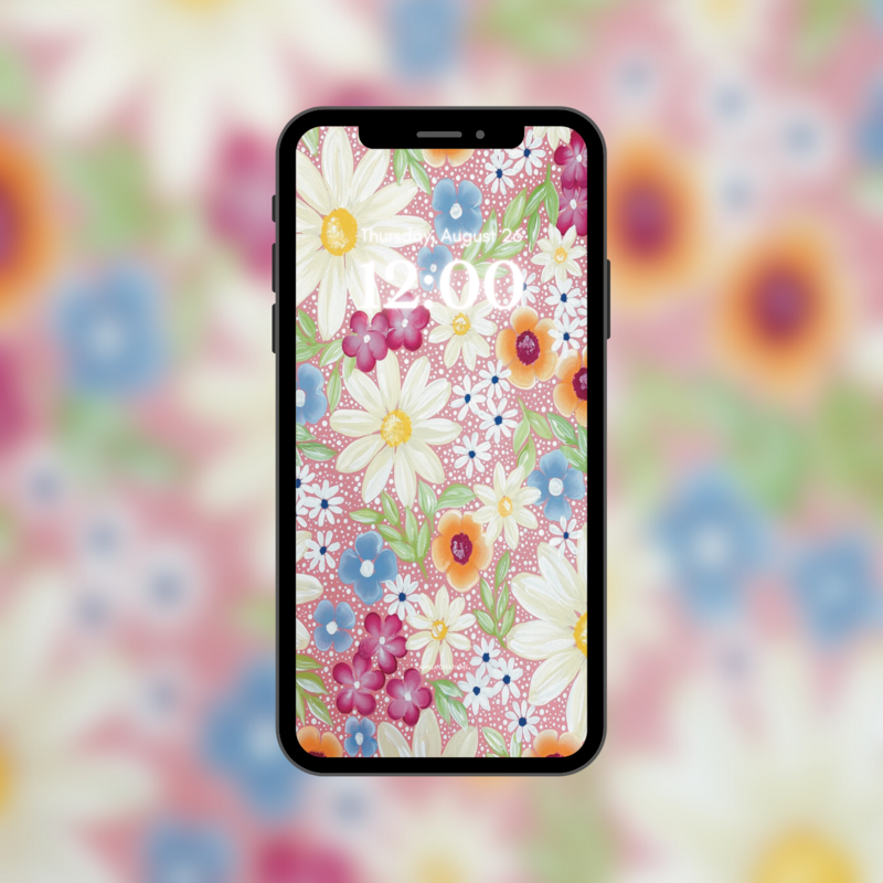 #6 Pink Spring Phone Background/Wallpaper #6 Pink Spring Phone Background/Wallpaper