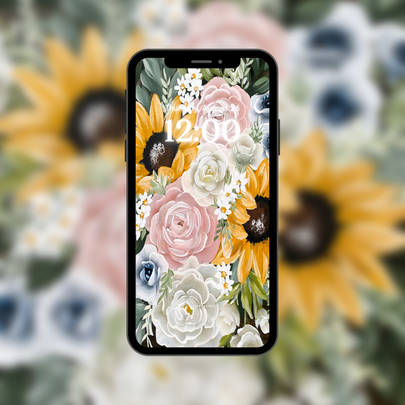 #11 Floral Phone Background/Wallpaper #11 Floral Phone Background/Wallpaper