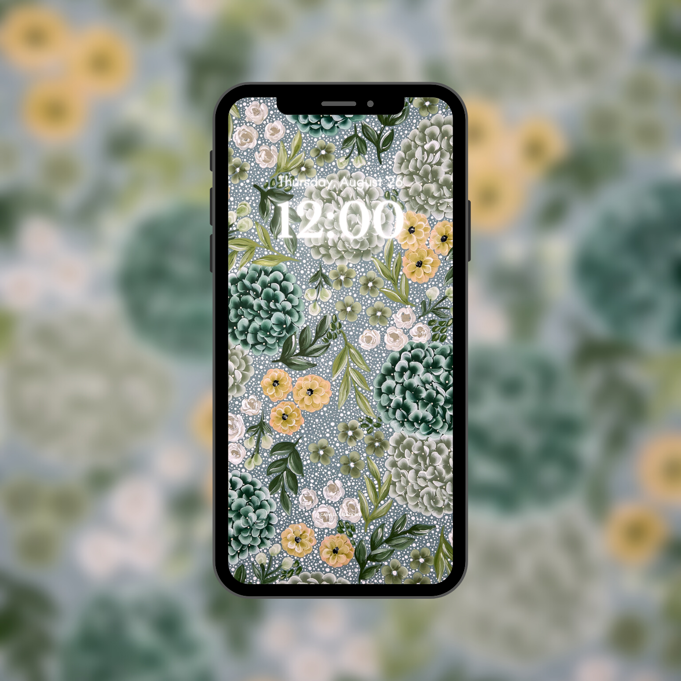 #14 CC Signature Green Hydrangea Phone Background/Wallpaper #14 CC Signature Green Hydrangea Phone Background/Wallpaper