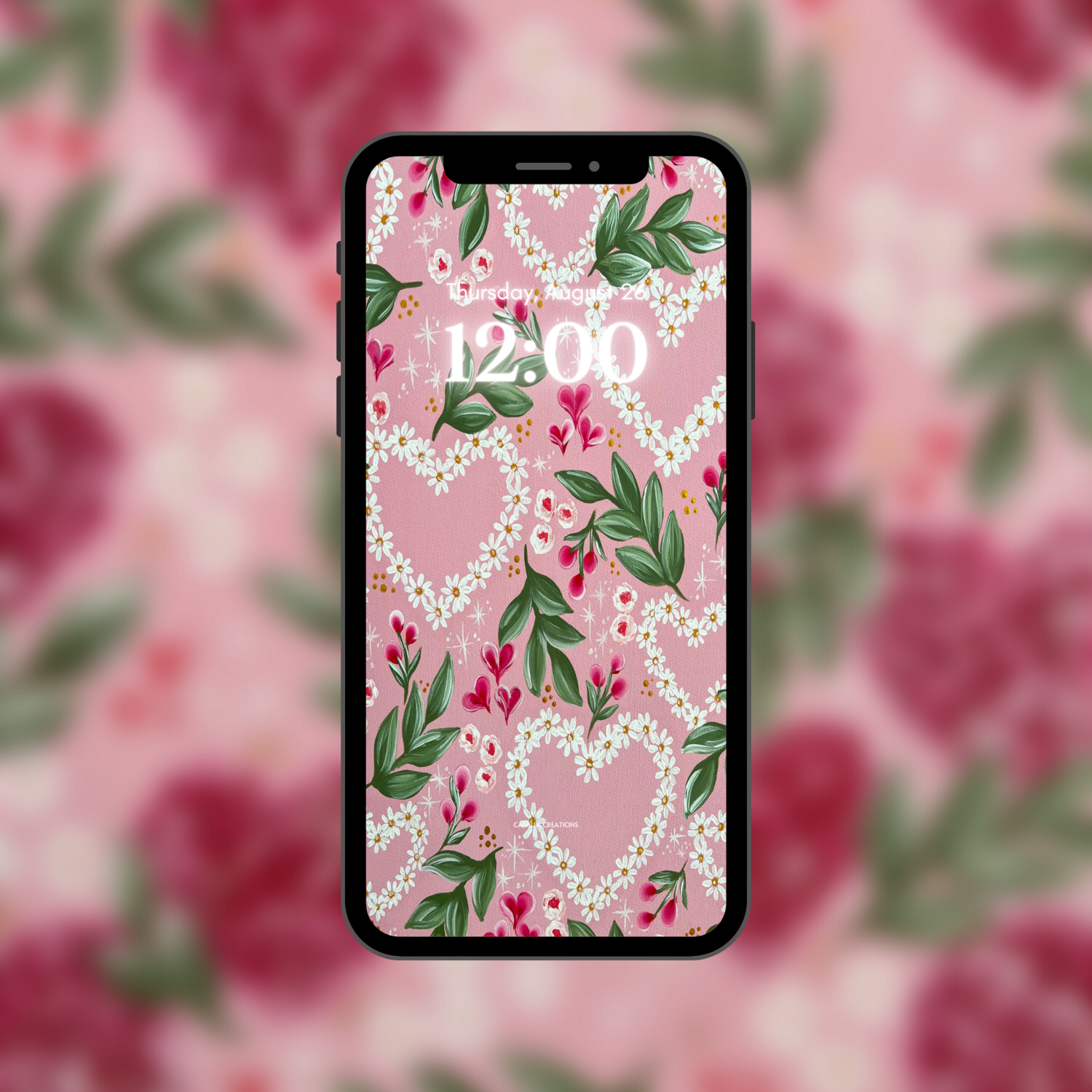 #31 Valentine's Day Daisy Background/Wallpaper