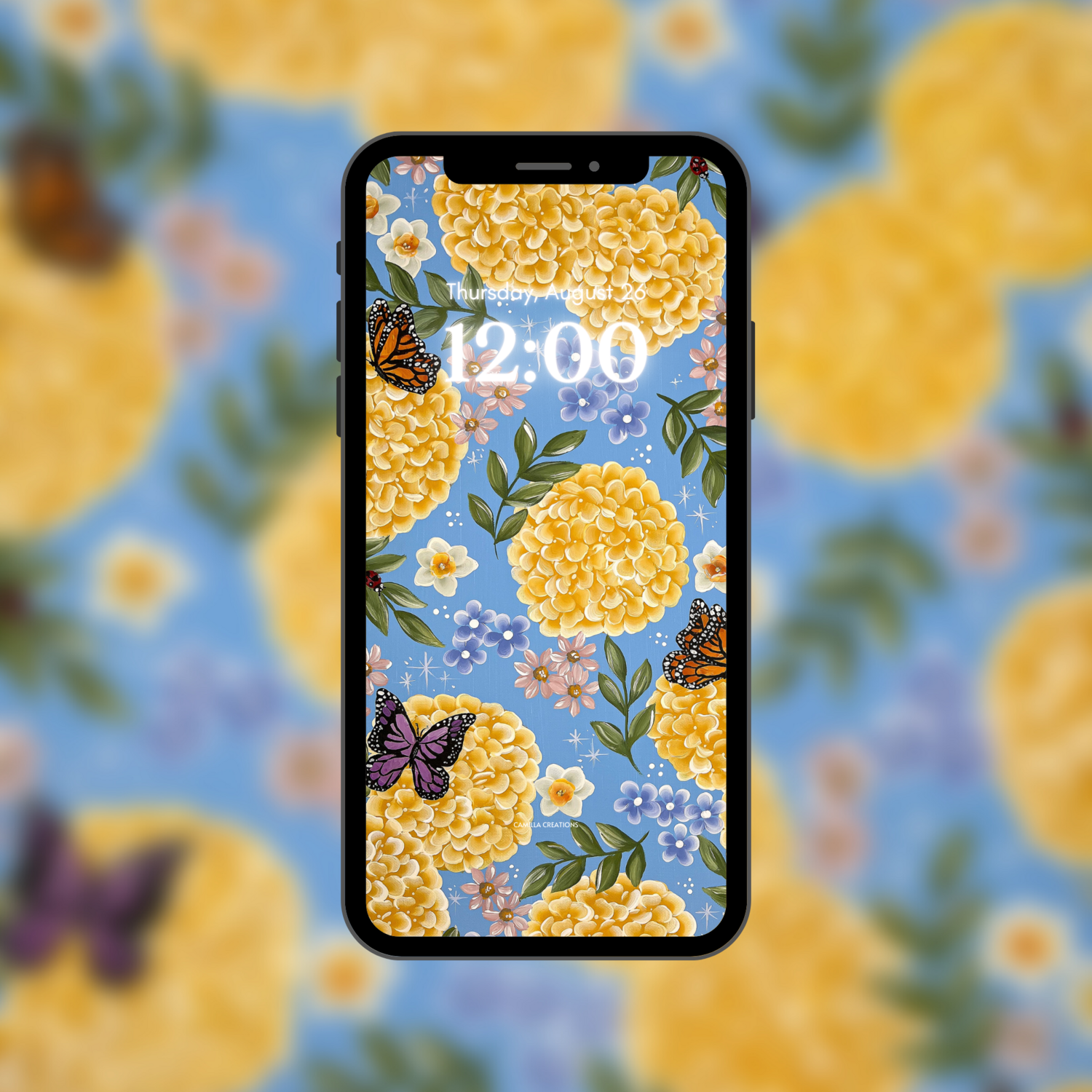 #38 Happy Spring Background/Wallpaper (2 parts)