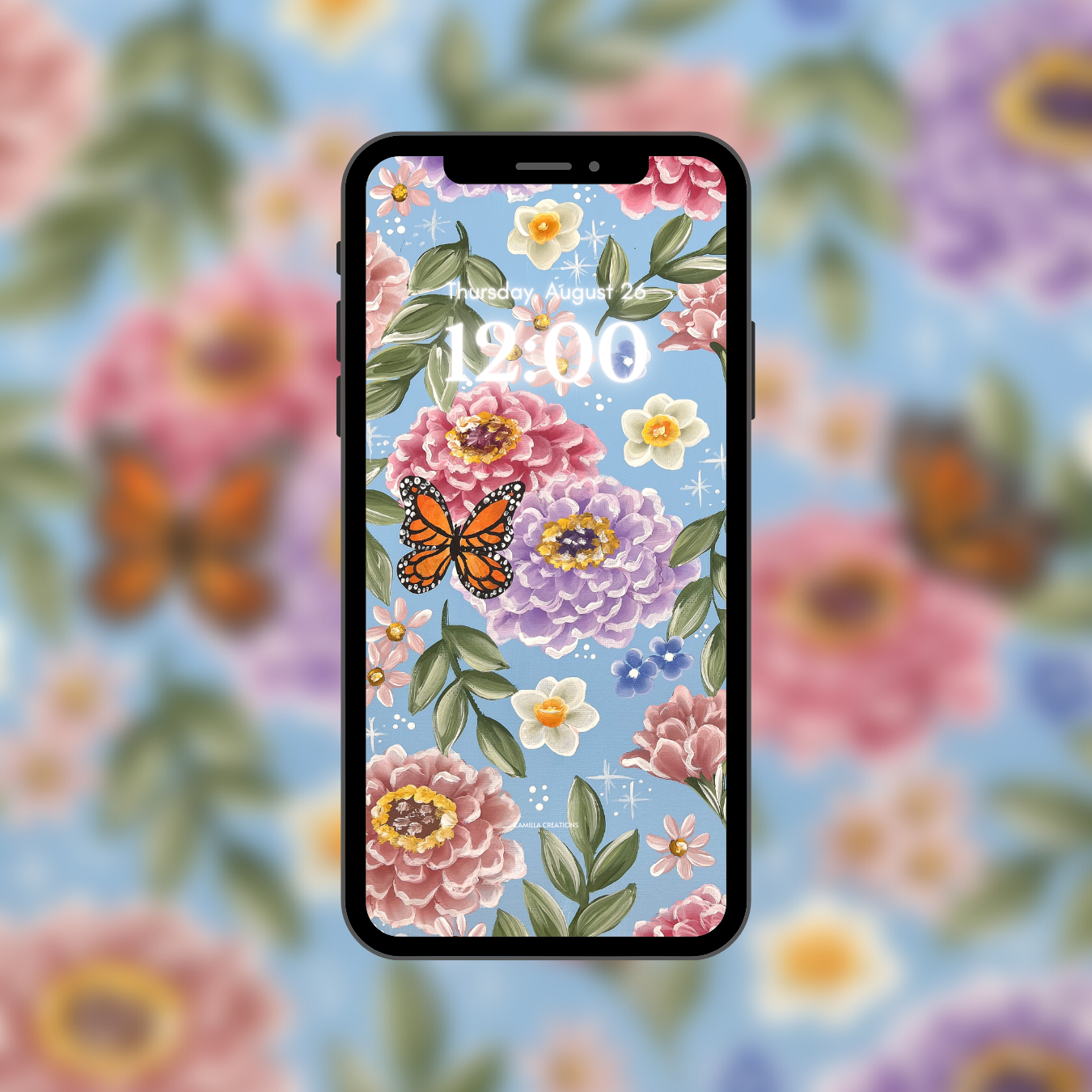 #42 Floral Background/Wallpaper (2 parts) #42 Floral Background/Wallpaper (2 parts)