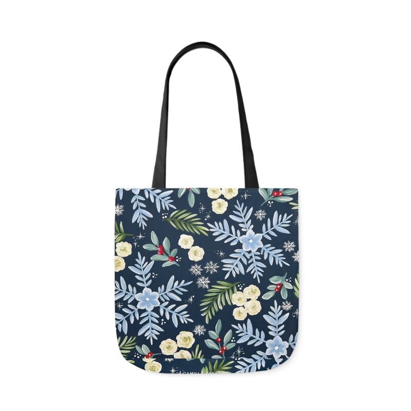 #3 Frosted Snowflake Tote Bag