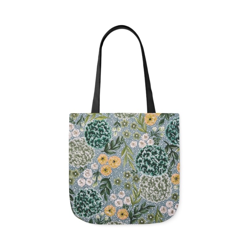 #16 CC Green Hydrangea Tote Bag