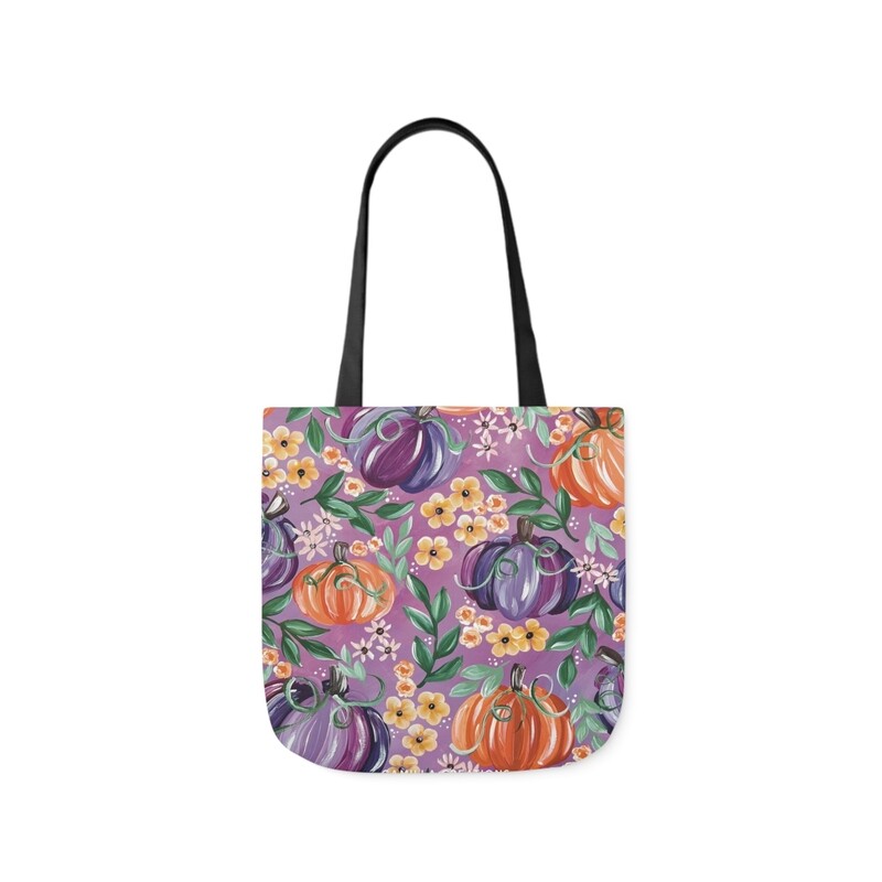 #11 Purple Pumpkin Tote Bag