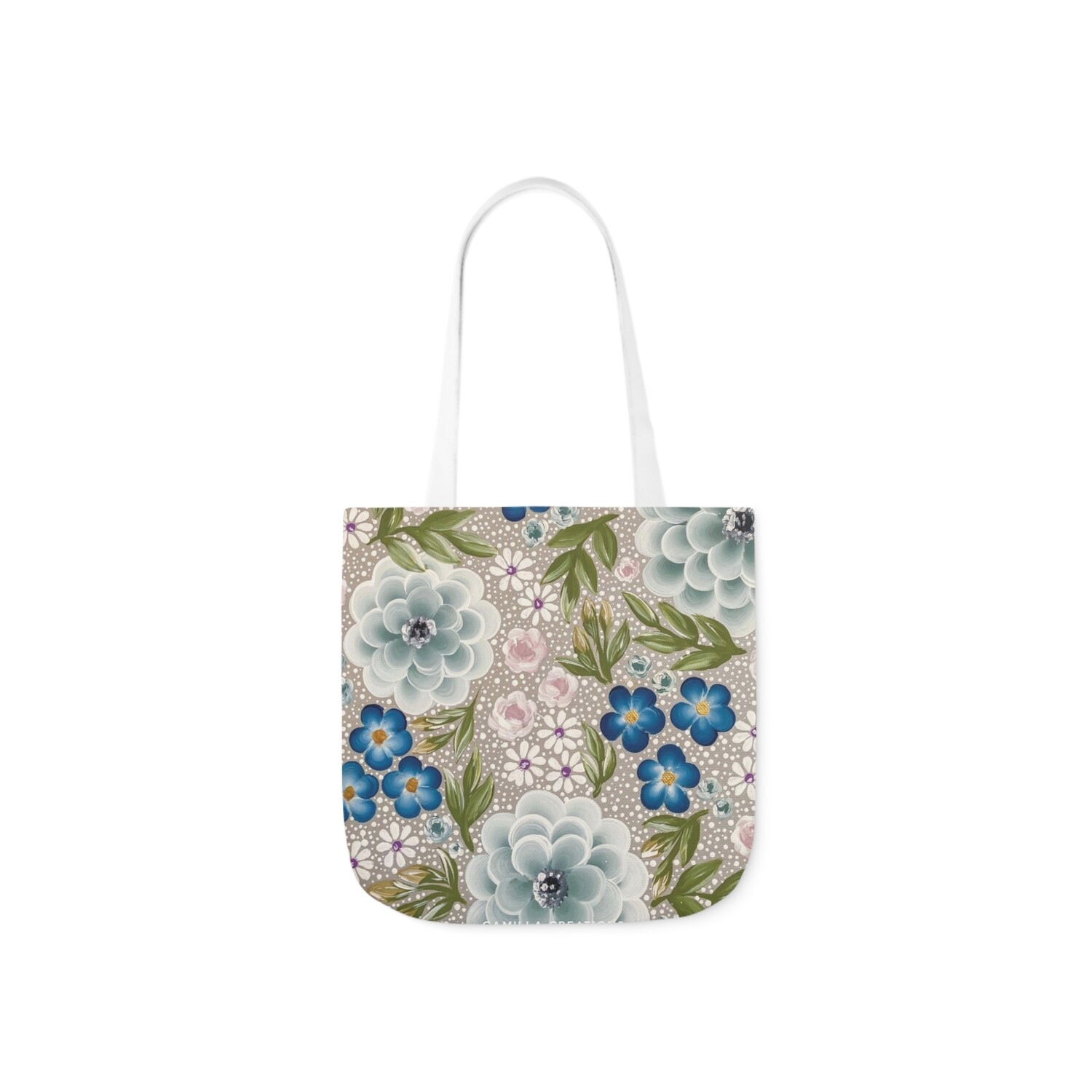 #14 Moody Blue Tote Bag #14 Moody Blue Tote Bag, SIZE: 13" x 13"