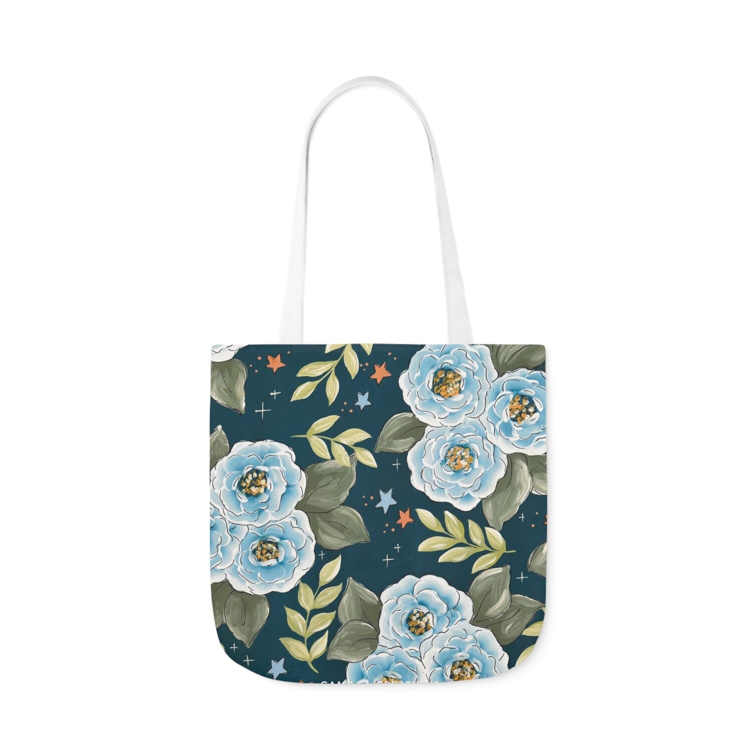 #20 Floral Tote Bag #20 Floral Tote Bag, SIZE: 13" x 13"