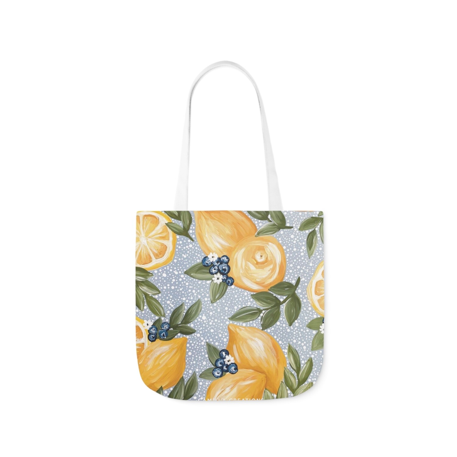 #12 Citrus Berry Tote Bag #12 Citrus Berry Tote Bag, SIZE: 13" x 13"
