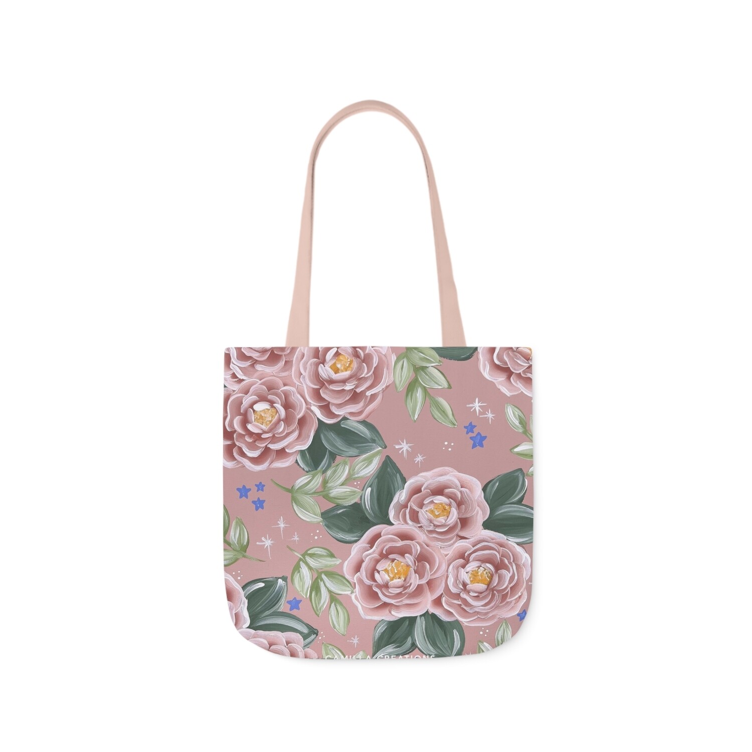#2 Floral Tote Bag #2 Floral Tote Bag, SIZE: 13" x 13"
