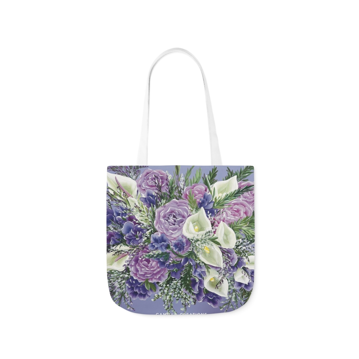 #9 Floral Tote Bag #9 Floral Tote Bag, SIZE: 13" x 13"