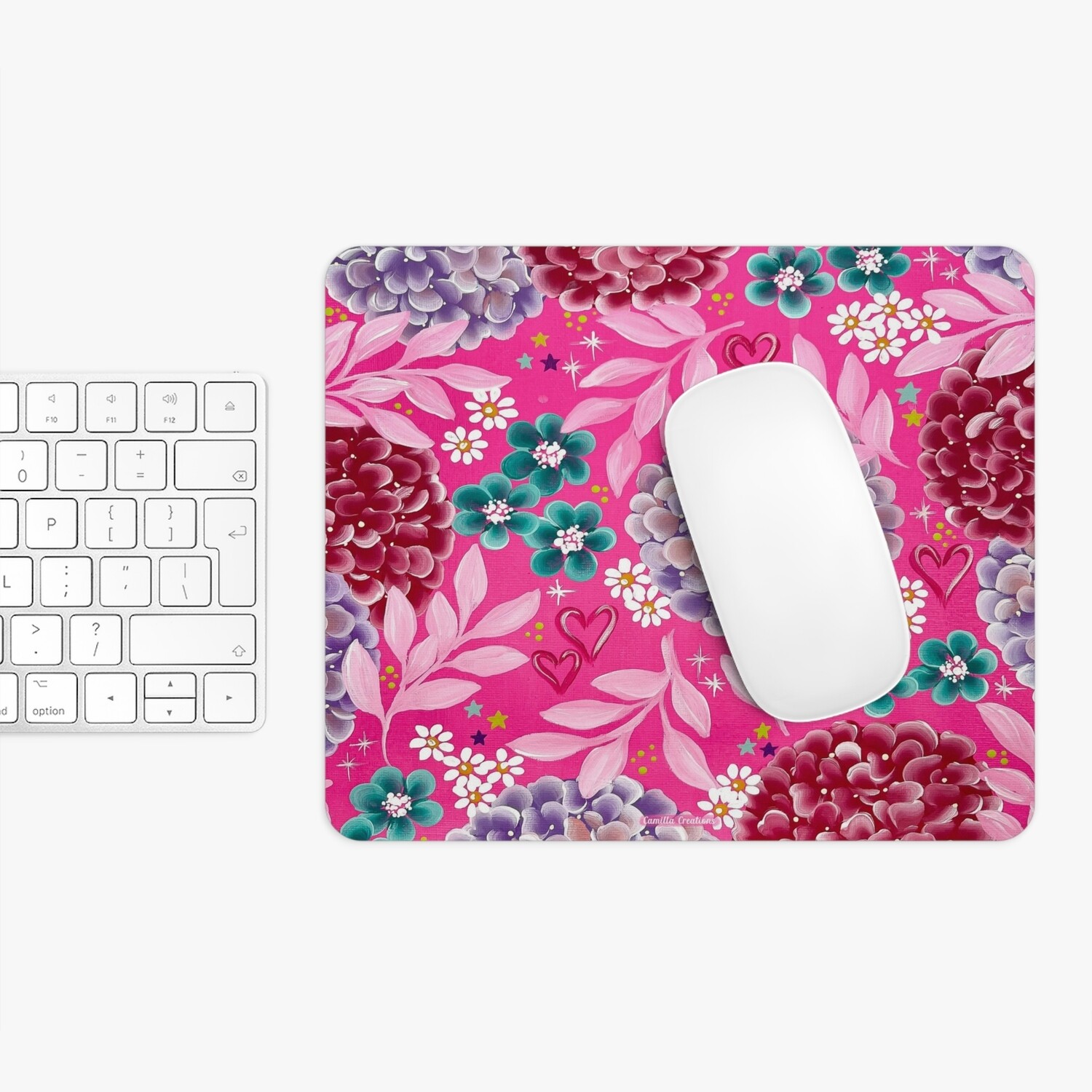 #20 Barbie Pink Rectangle Mouse Pad #20 Barbie Pink Rectangle Mouse Pad
