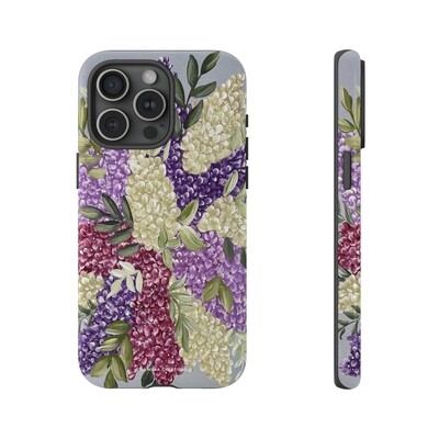 Lilac Bouquet Hard Phone Case