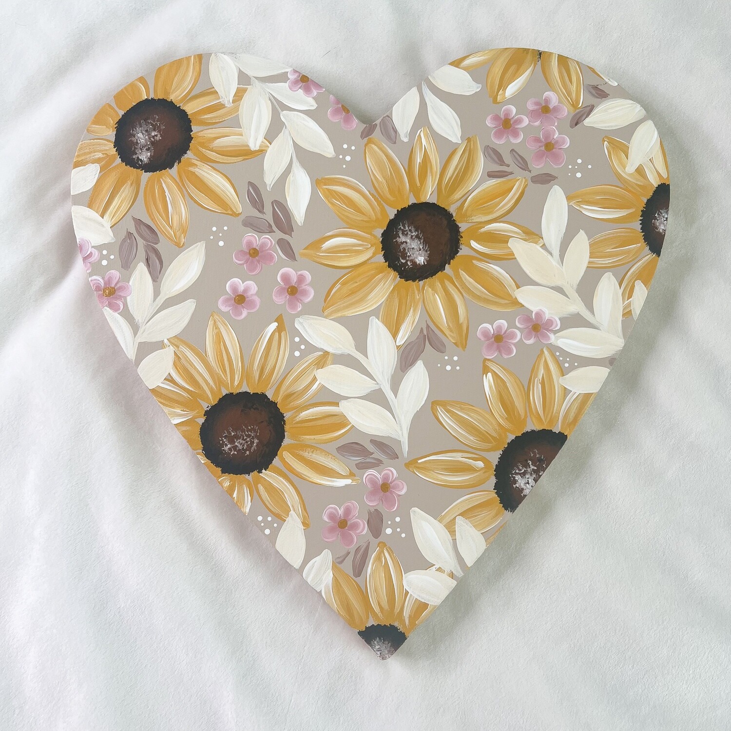 #7 12" Sunflower Hand Painted Canvas #7 12" Sunflower Hand Painted Canvas