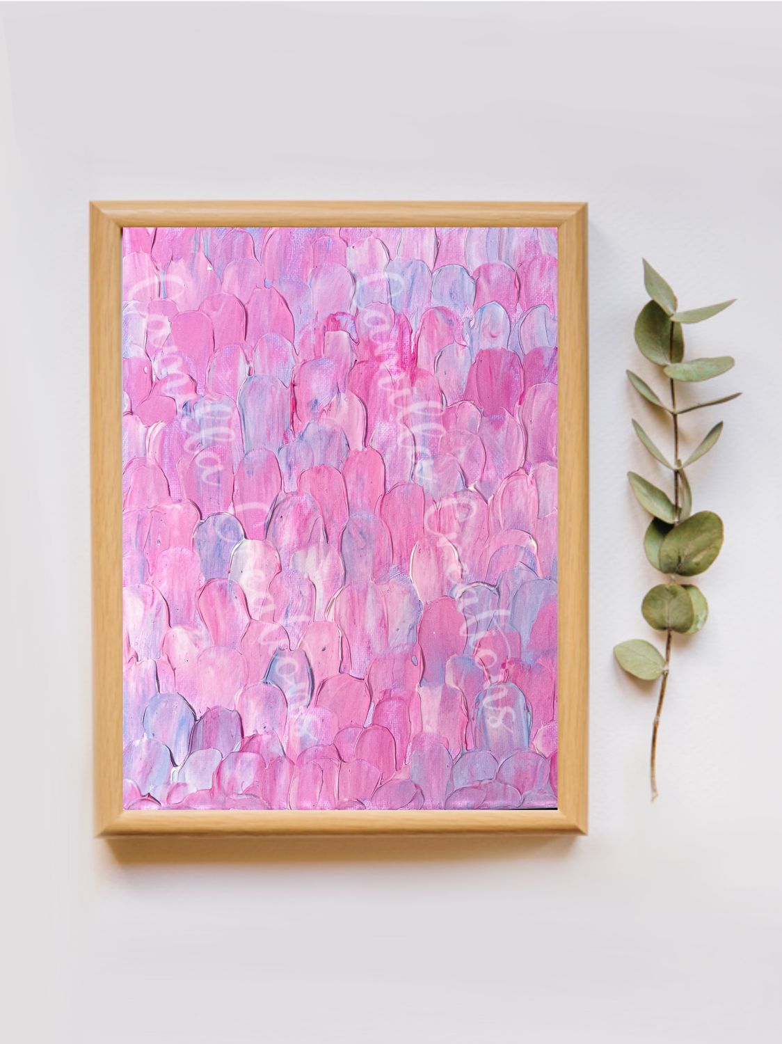 #106 Pink Textured Print #106 Pink Textured Print