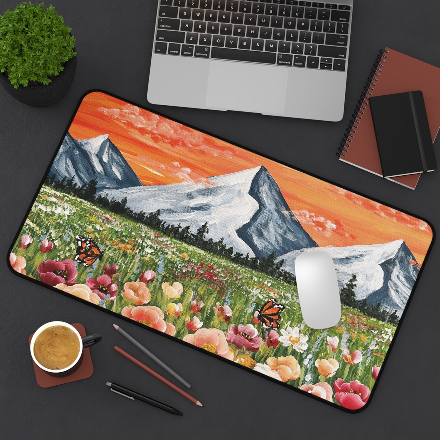 #7 Orange Mountain Meadows Desk Mat (3 sizes) #7 Orange Mountain Meadows Desk Mat (3 sizes)