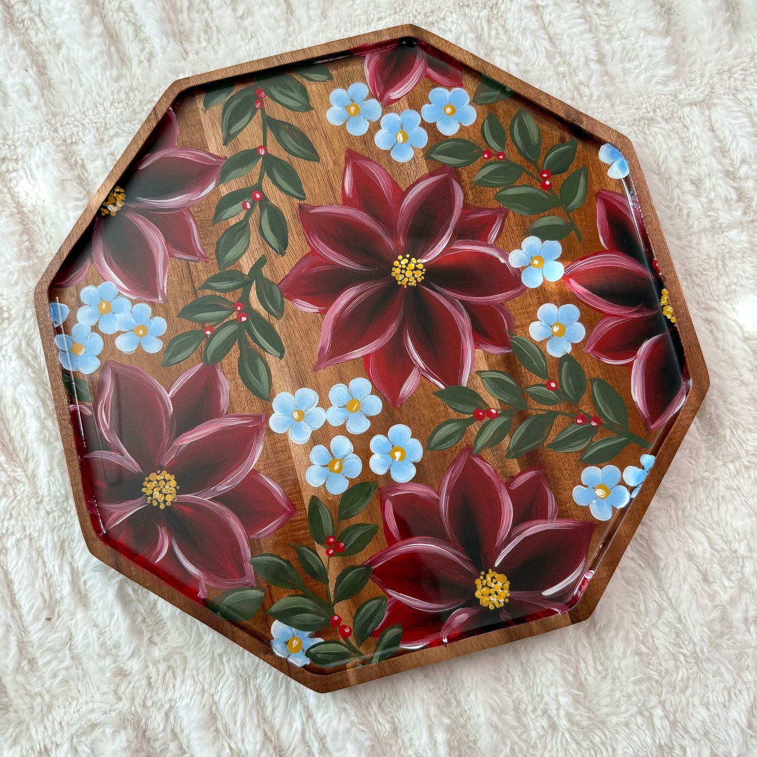 #4 Large 10" Octagon Tray #4 Large 10" Octagon Tray