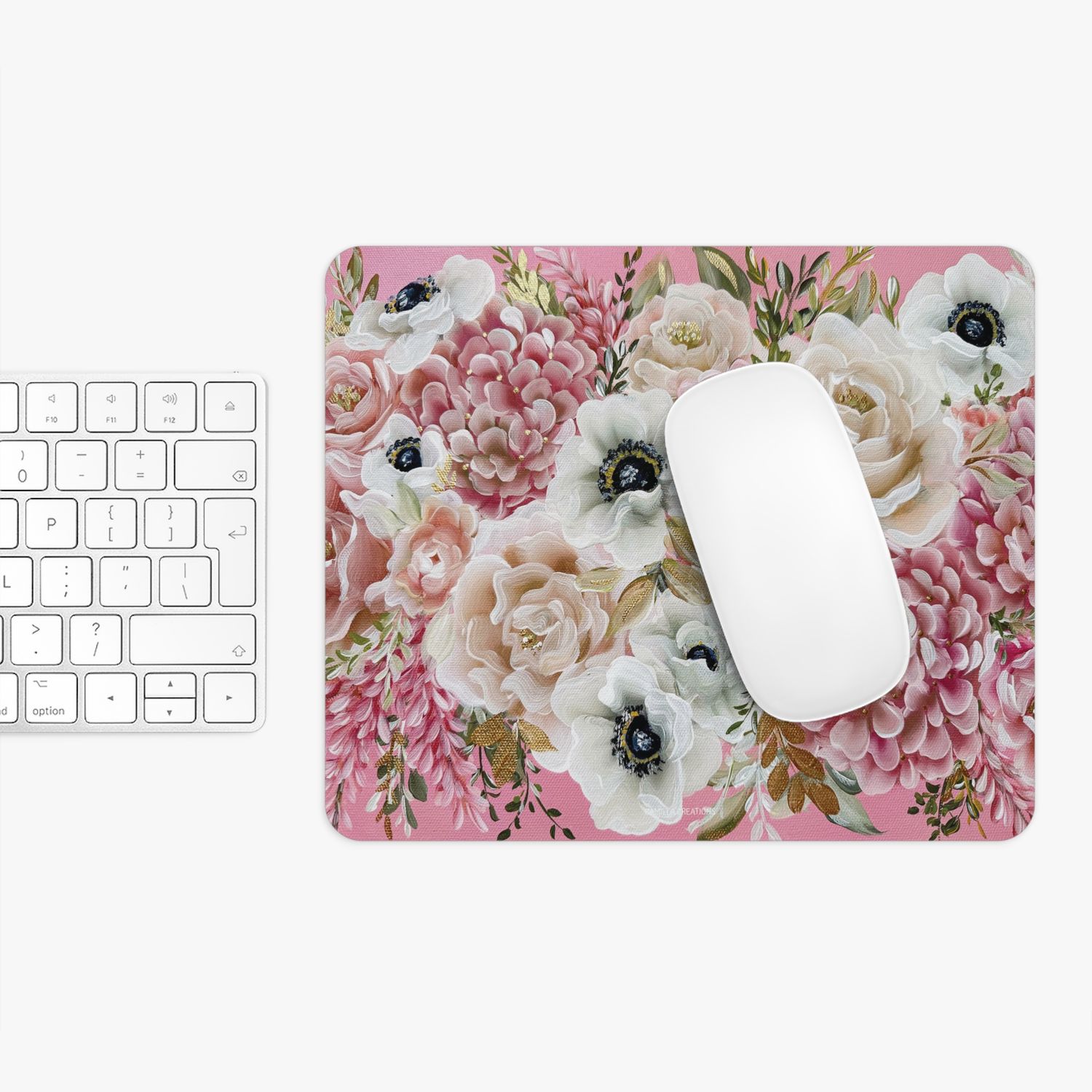 #35 Pearly Pink Rectangle Mouse Pad #35 Pearly Pink Rectangle Mouse Pad