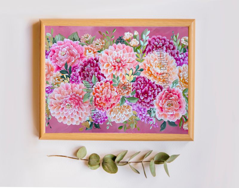 #119 Rainbow Sherbet Print