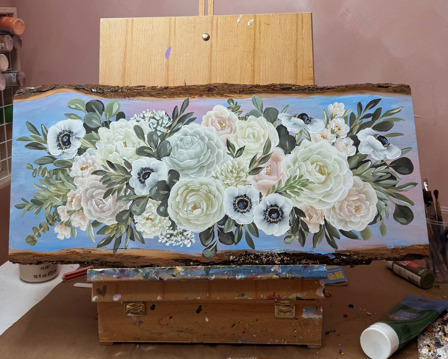 #1 Floral Wood Sign - Sheltie #1 Floral Wood Sign - Sheltie
