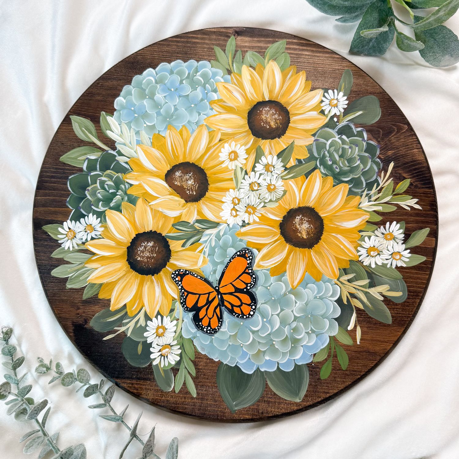 S Raitman: Custom 15" Lazy Susan/Wall Sign S Raitman: Custom 15" Lazy Susan/Wall Sign