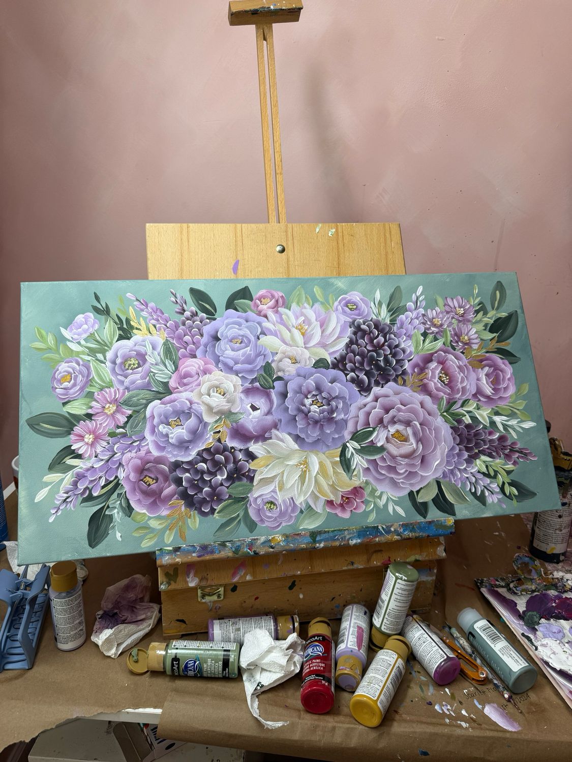 Tori 12 x 24" canvas Tori 12 x 24" canvas
