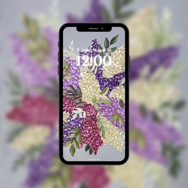 #57 Lilac Bouquet Background/Wallpaper #57 Lilac Bouquet Background/Wallpaper