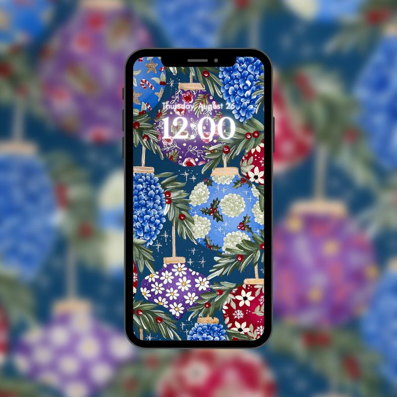 #59 Navy Ornament Background/Wallpaper (2 parts) #59 Navy Ornament Background/Wallpaper (2 parts)