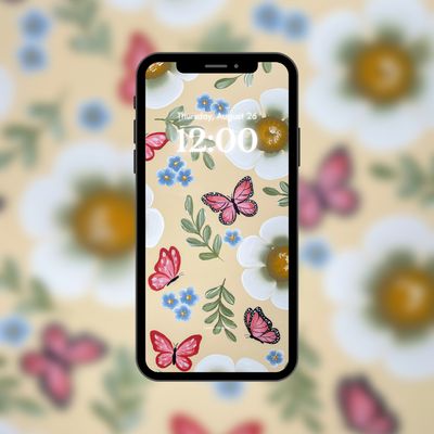 #40 Retro Daisy Background/Wallpaper #40 Retro Daisy Background/Wallpaper