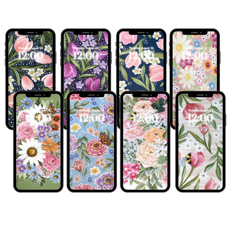 #1 SPRING BUNDLE Background/Wallpaper (8 total) #1 SPRING BUNDLE Background/Wallpaper (8 total)