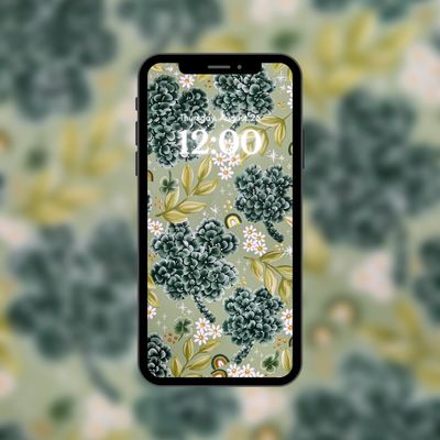 #37 Hydrangea Clover Background/Wallpaper