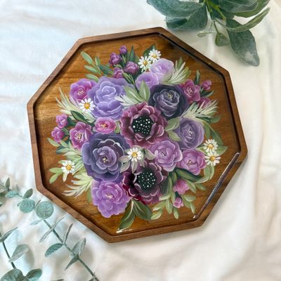 Hand-Painted Trays
